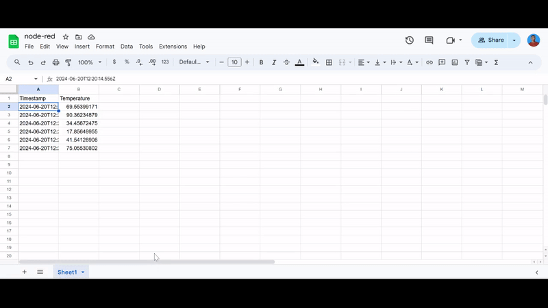 Image showing the write operation "Image showing the write operation"